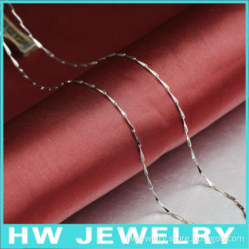 40613 machine made 925 sterling silver chains